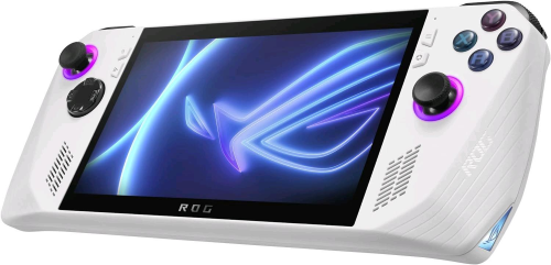 Asus ROG Ally e' una console portatile con processore AMD Radeon Navi3, con RAM da 16GB e SSD da 512GB
